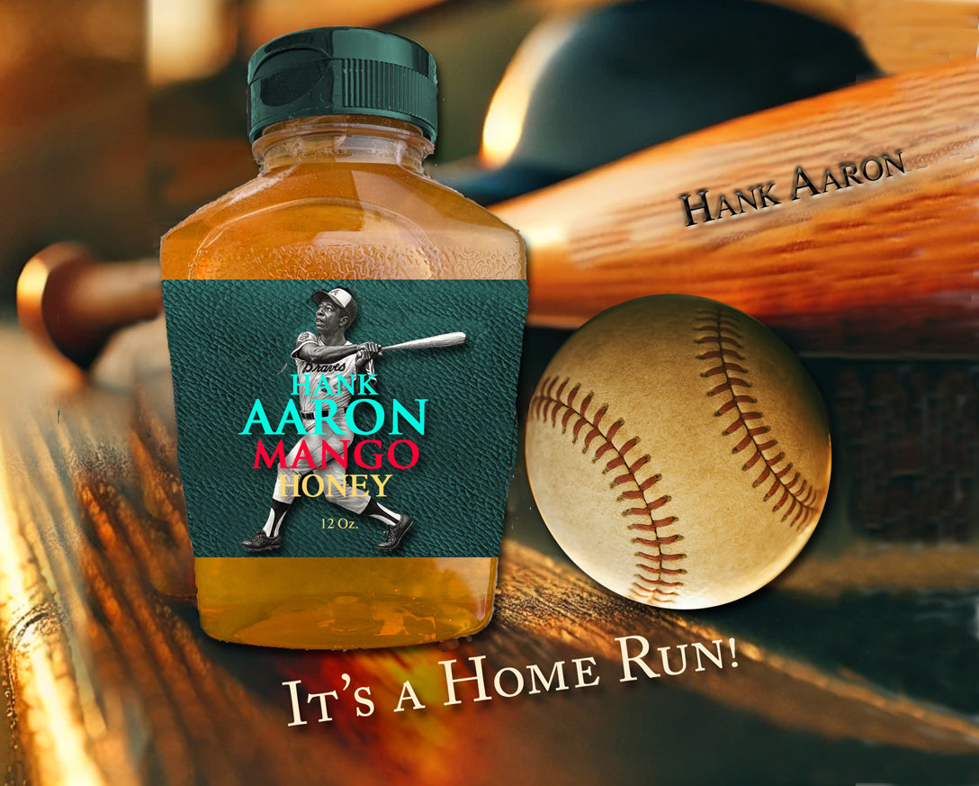 Hank Aaron Mango Infused Honey