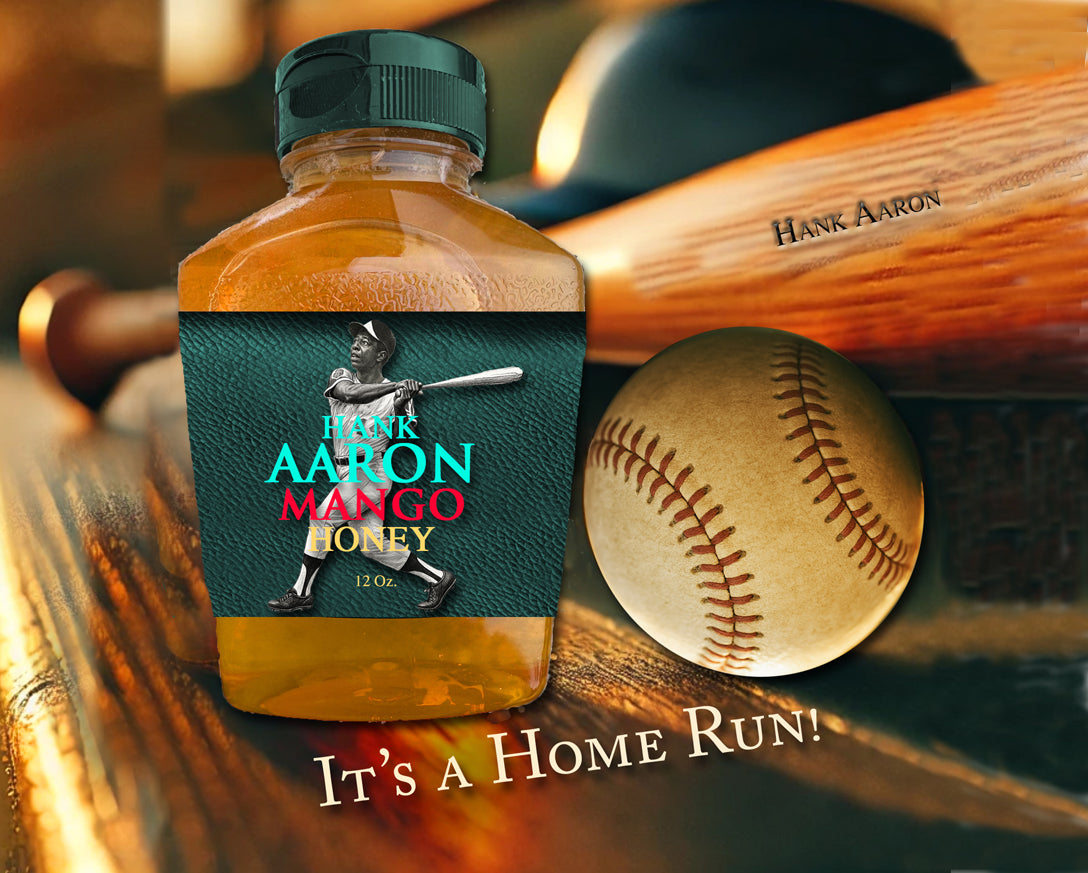 Hank Aaron Two-Jar Flavored Honey Gift Box