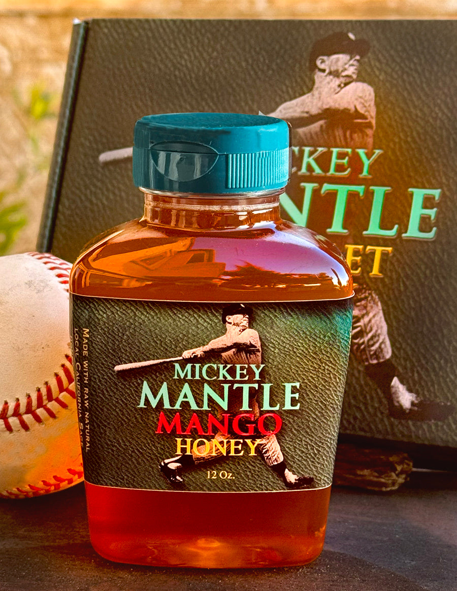 Mickey Mantle Mango Infused Honey