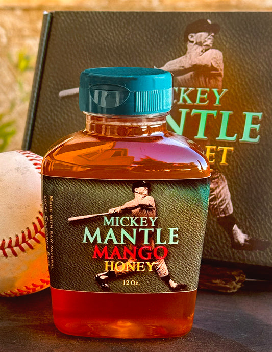 Mickey Mantle Two-Jar Flavored Honey Gift Box