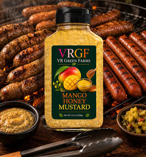 VRGF Mango Honey Mustard. Coming in September!