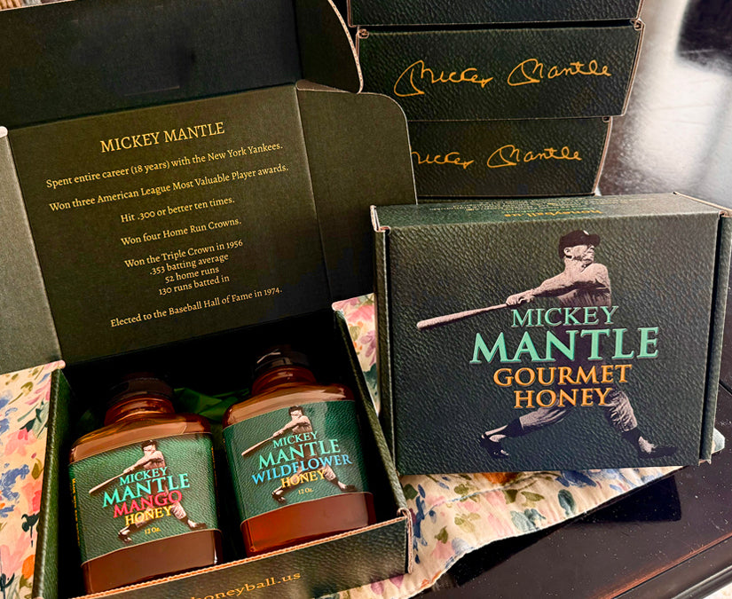 Mickey Mantle Mango Infused Honey