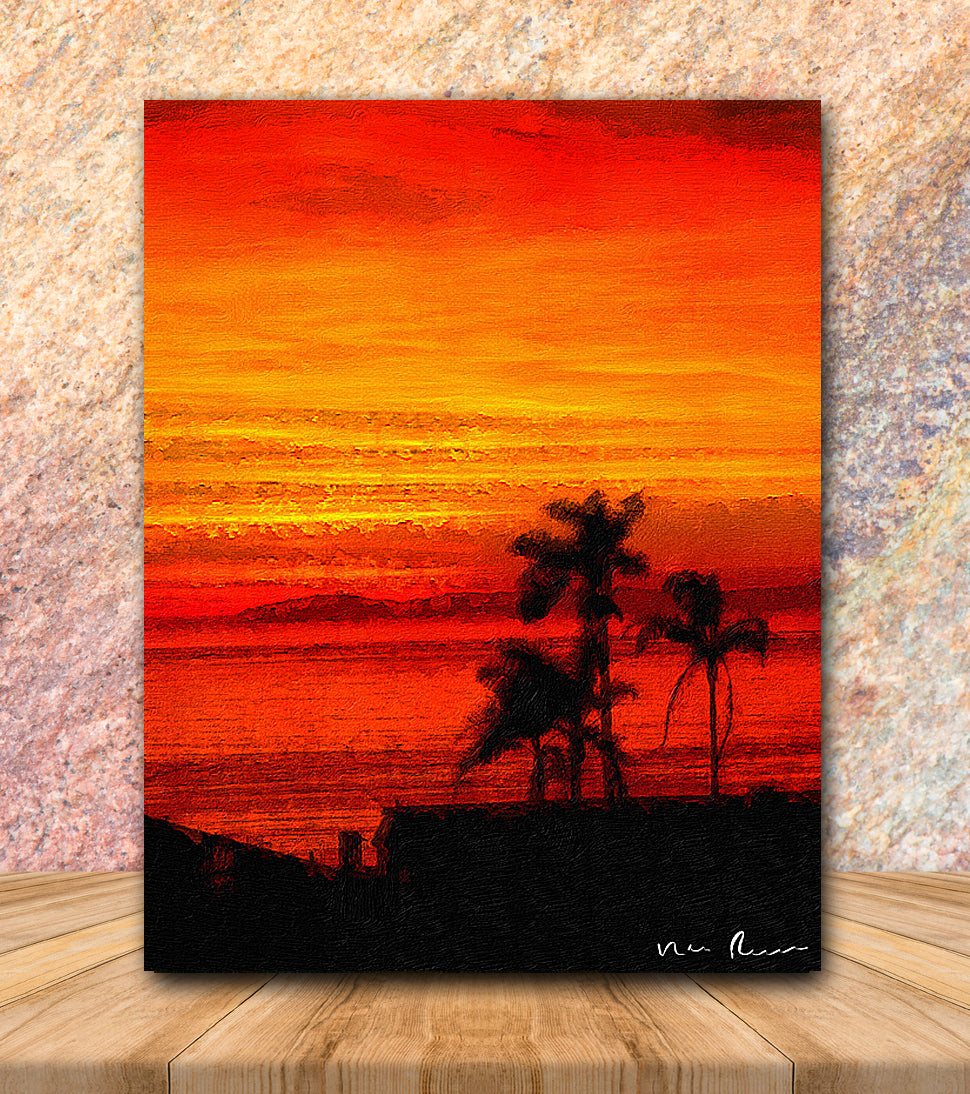 Crimson Tide Wrapped Canvas Print