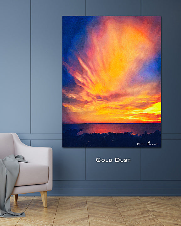 Gold Dust Wall Print 40x60