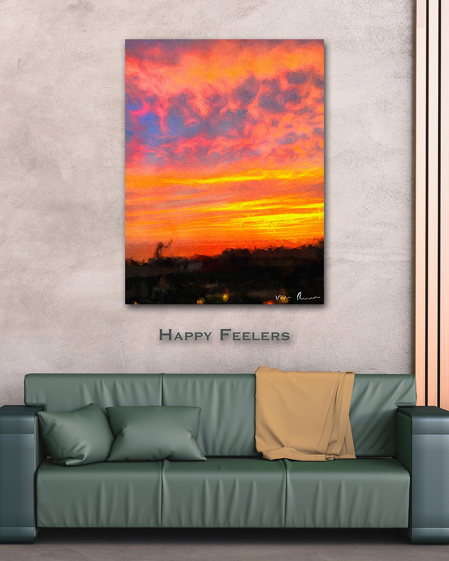 Happy Feelers Wall Print 40x60