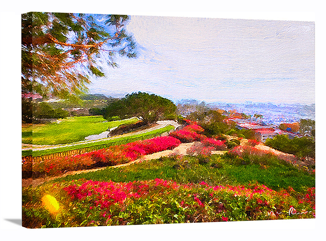 Harbor Town Wrapped Canvas Print