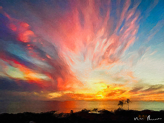Kaboom Wrapped Canvas Print