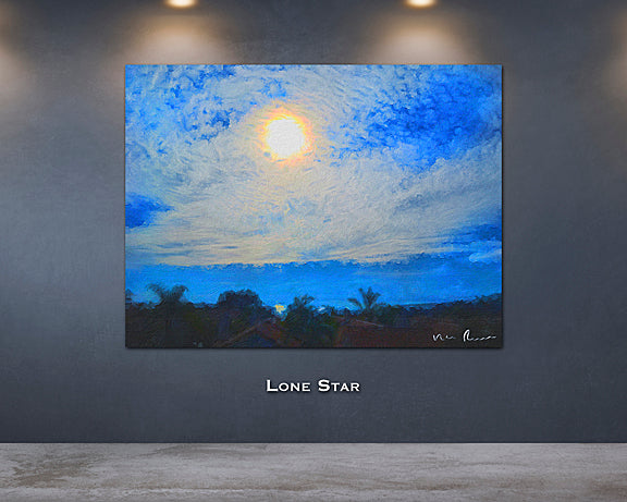 Lone Star Wall Print 60x40