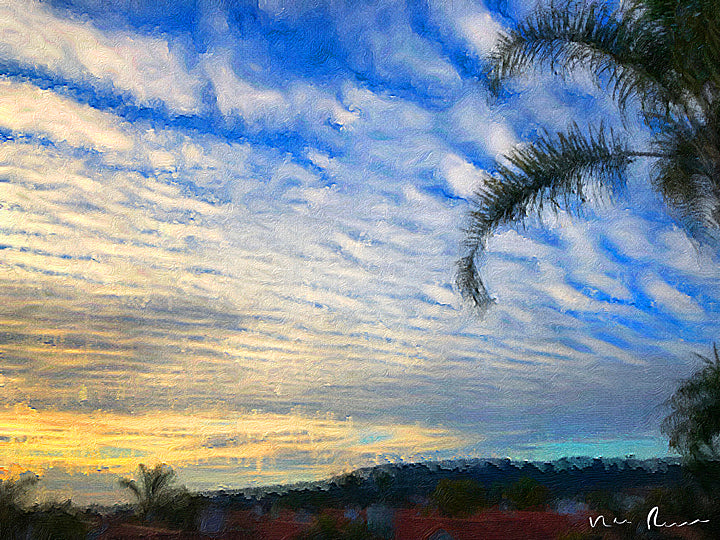 Palm Breeze Archival Print