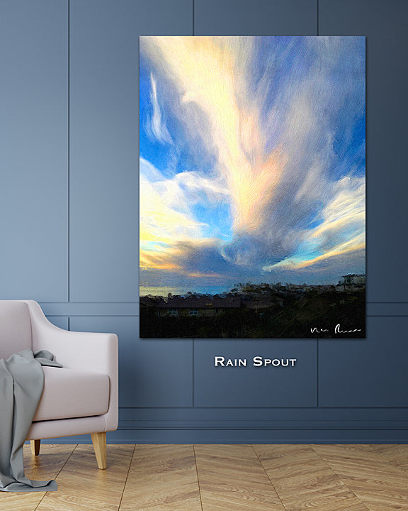 Rain Spout Wall Print 40x60
