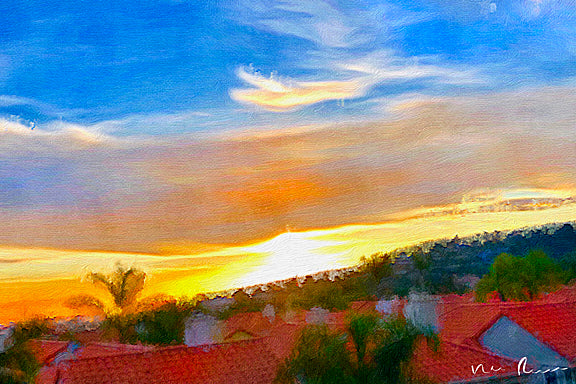 Sky Way Wall Print 60x40