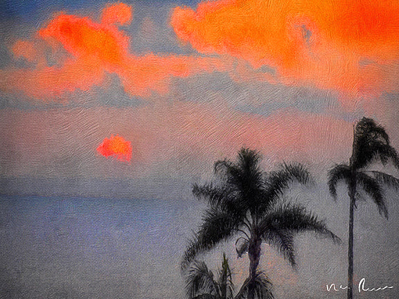 Tango Palms Wall Print 60x40