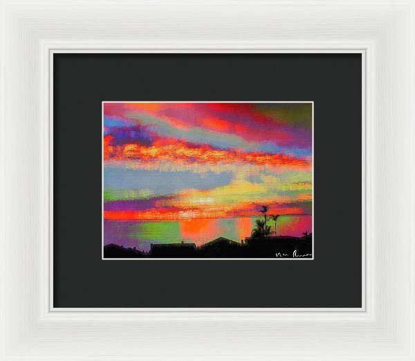 Brushstrokes - Framed Print