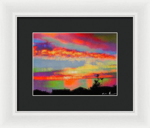 Brushstrokes - Framed Print