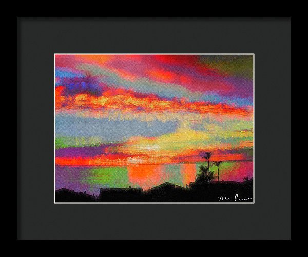 Brushstrokes - Framed Print