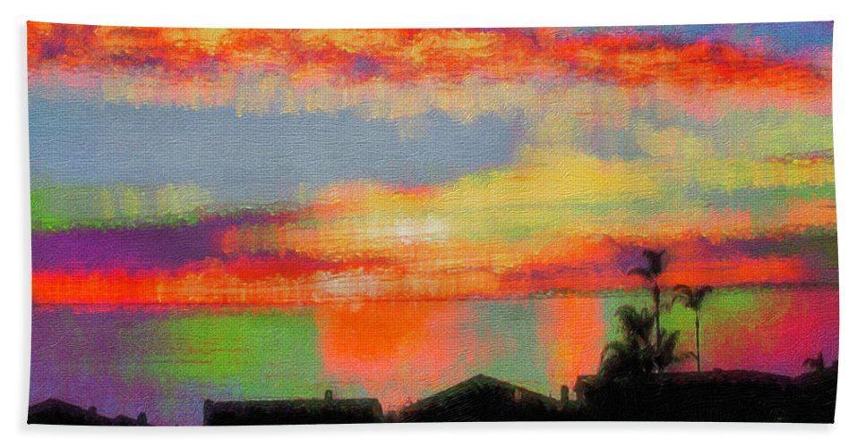 Brushstrokes - Beach Towel