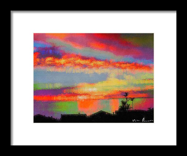 Brushstrokes - Framed Print