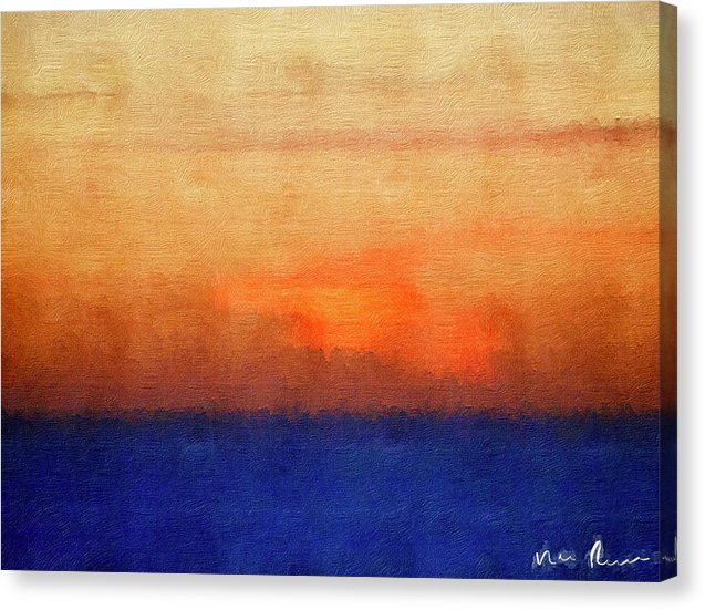 Harvest Setting - Canvas Print
