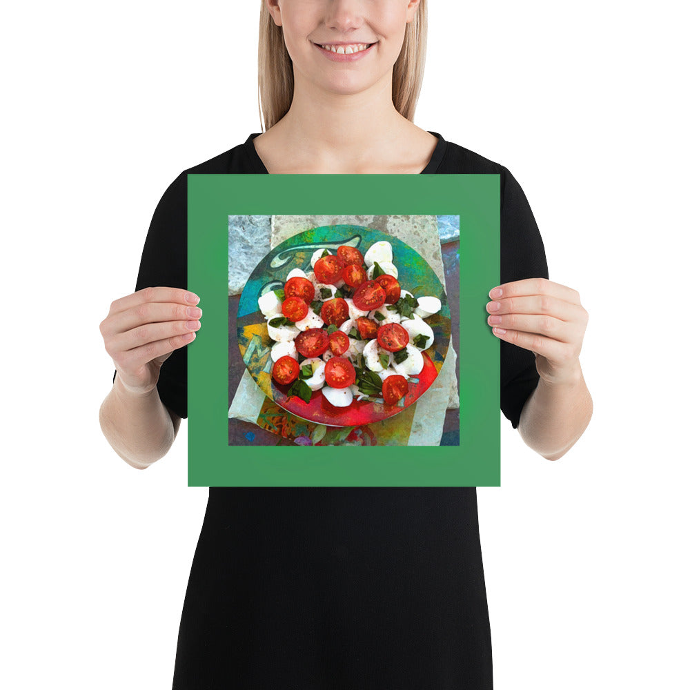 Caprese Salad Archival Luster Print
