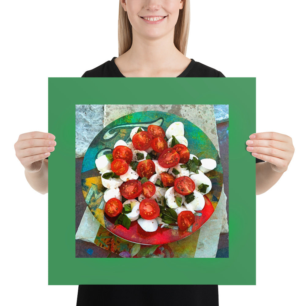 Caprese Salad Archival Luster Print