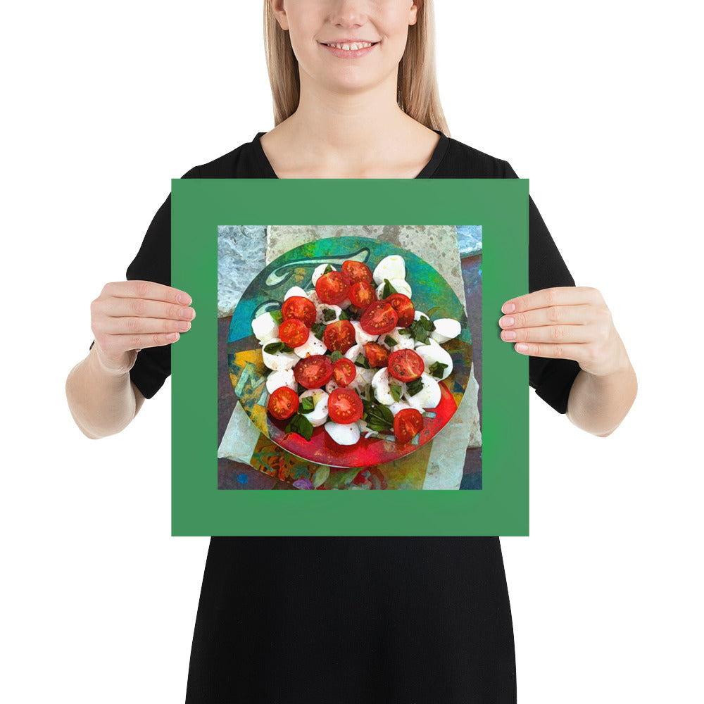 Caprese Salad Archival Luster Print