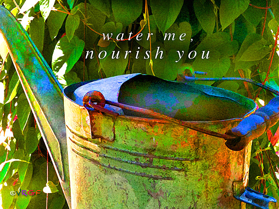 Water Can Wrapped Canvas Print