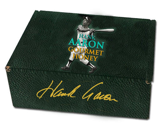 Hank Aaron Two-Jar Flavored Honey Gift Box
