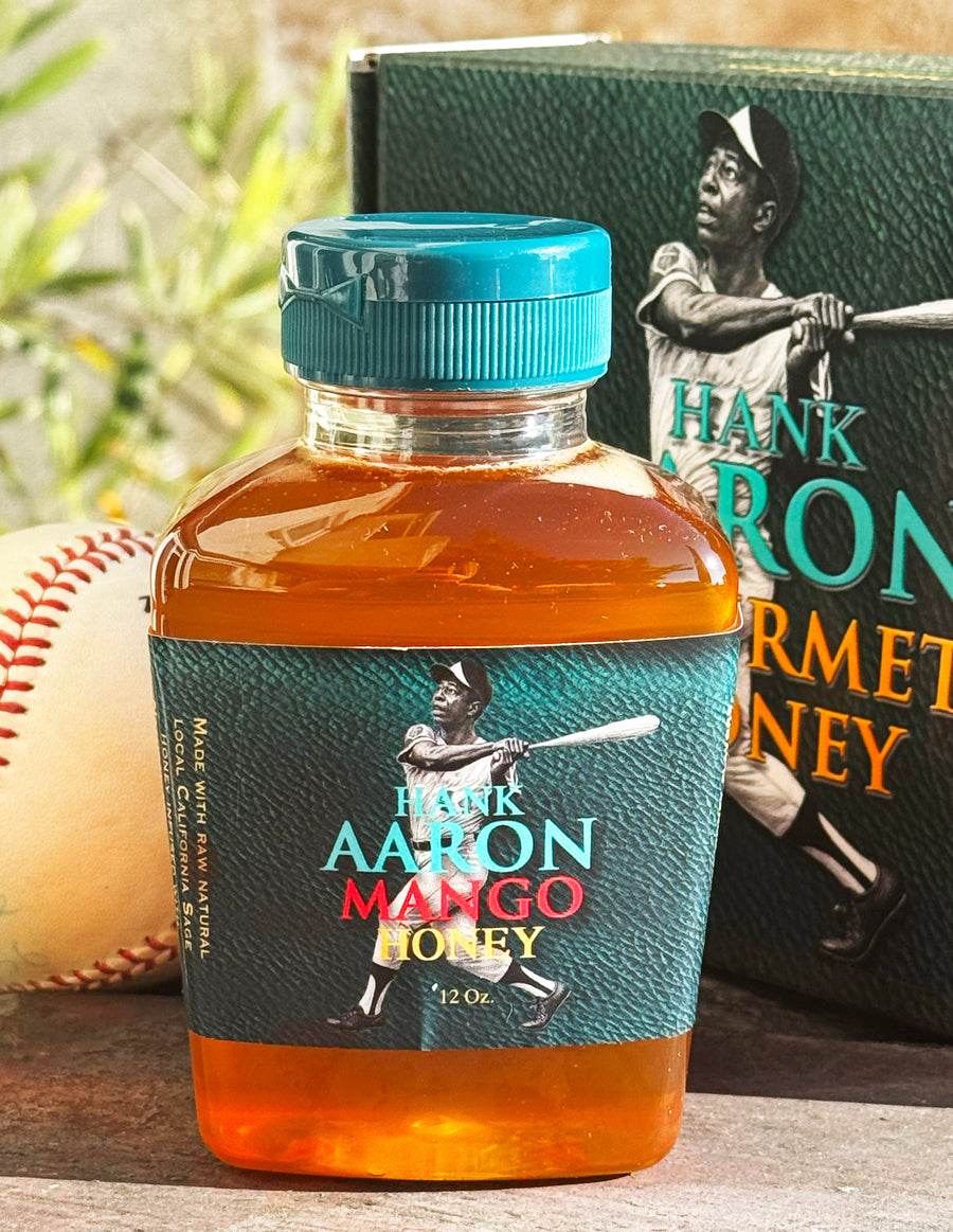 Hank Aaron Two-Jar Flavored Honey Gift Box