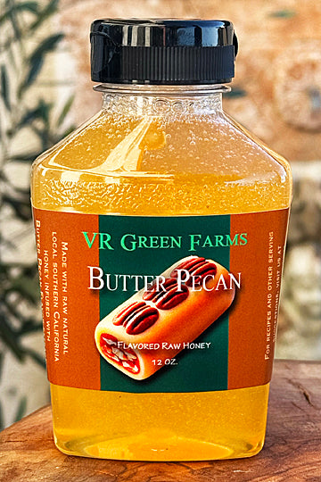 Butter Pecan Flavored Honey Squeeze Bottle