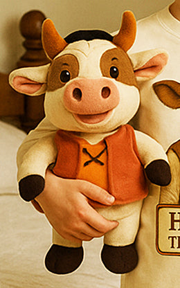 Howard the Coward Cow Stuffie