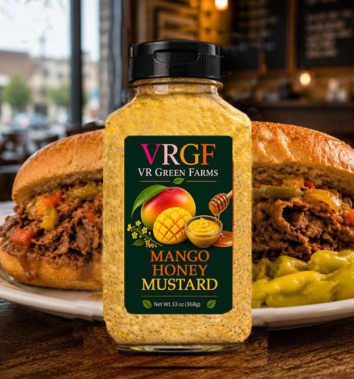 VRGF Mango Honey Mustard. Coming in September!