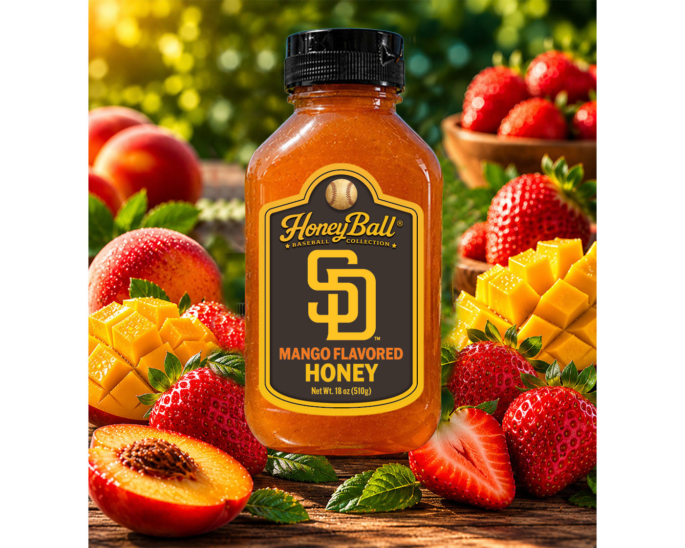 Padres™ Mango Flavored Honey - Available Soon!