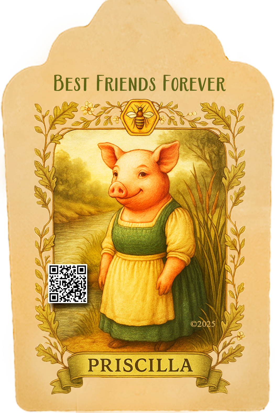 Hopedale Village Friendship Cards, Gift Tags, and Stickies