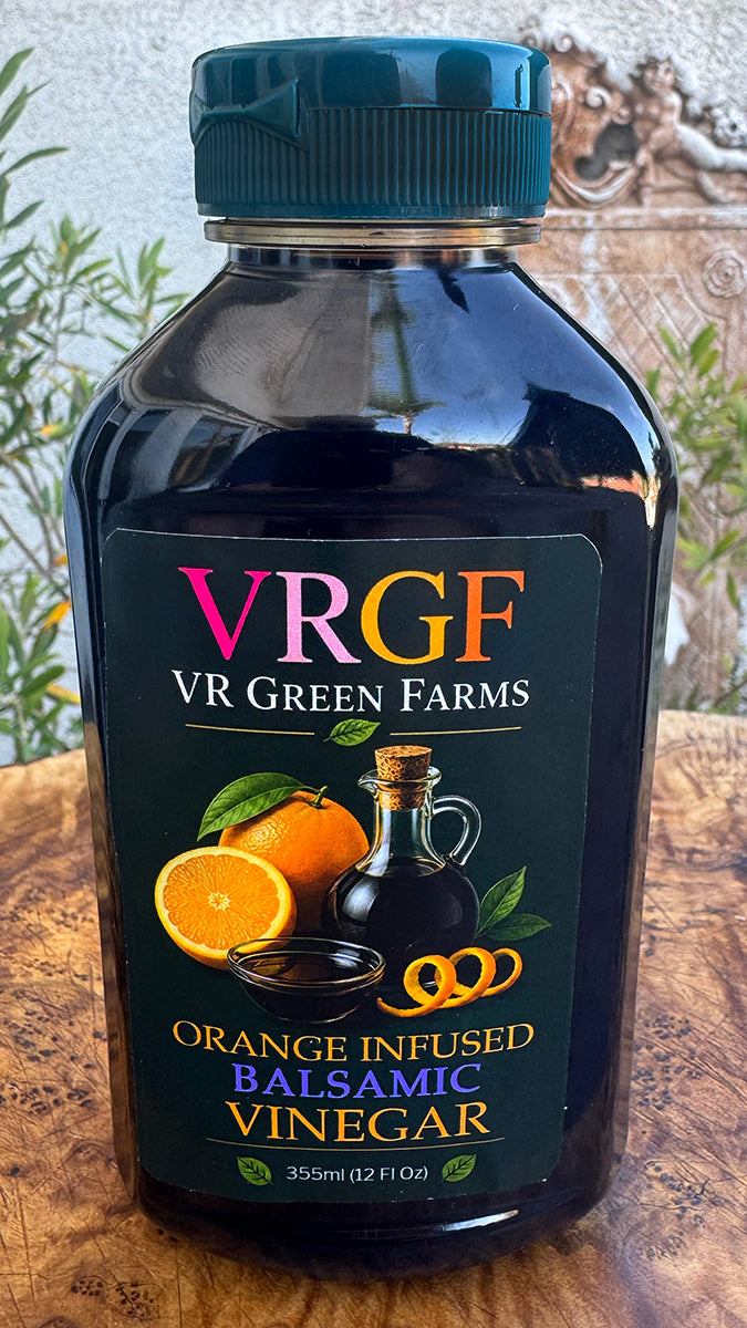 VRGF Orange Infused Balsamic Vinegar