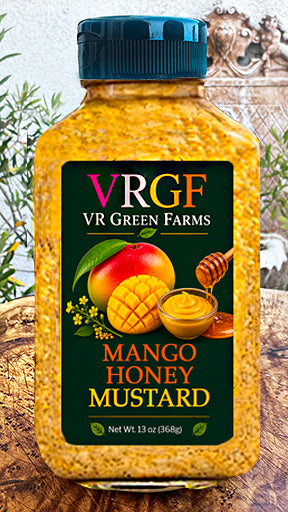 VRGF Mango Honey Mustard. Coming in September!