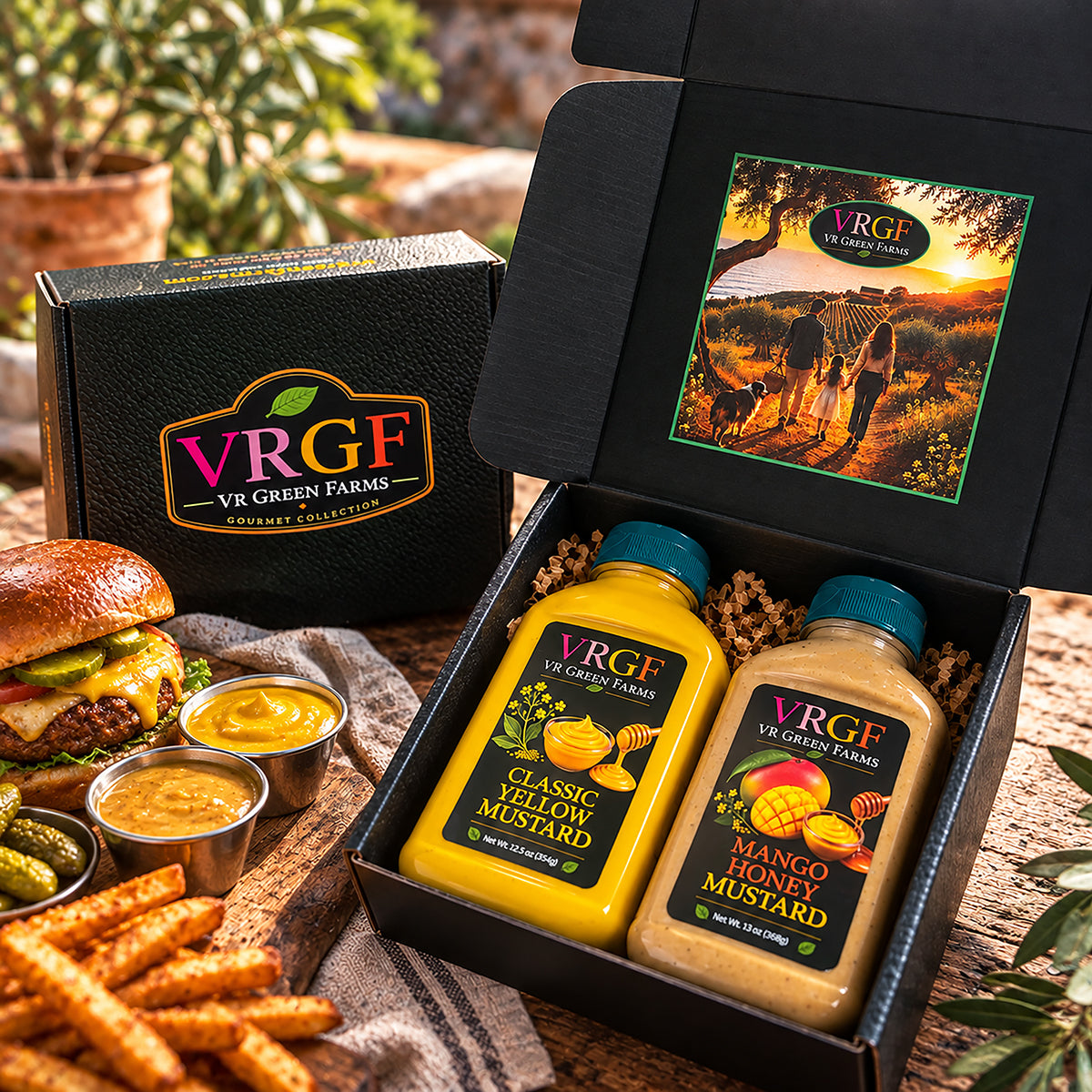 VRGF Mustard Lovers Gift Box