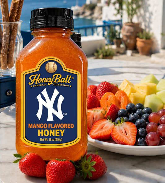 Yankees™ Mango Flavored Honey - Available Soon!