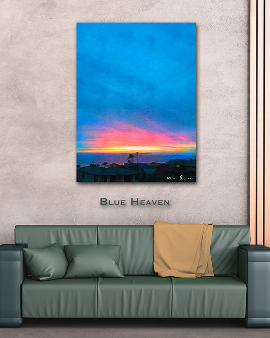 Blue Heaven Wall Print 40x60