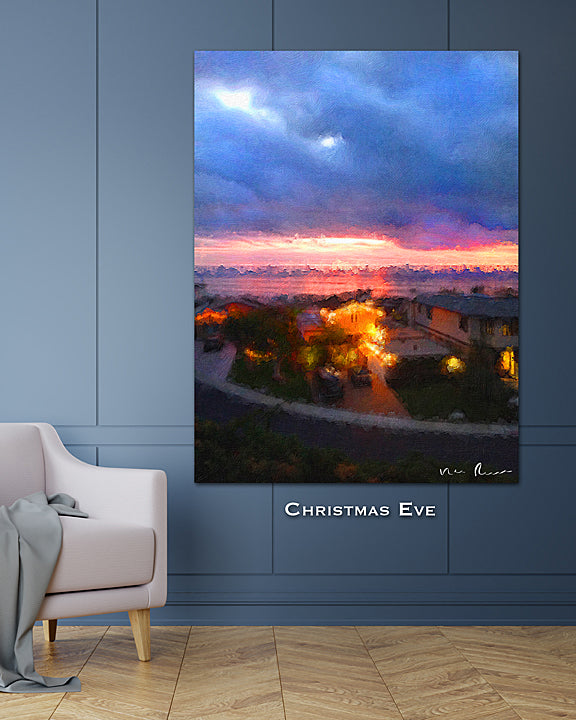 Christmas Eve Wall Print 60x40