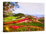 Harbor Town Wrapped Canvas Print