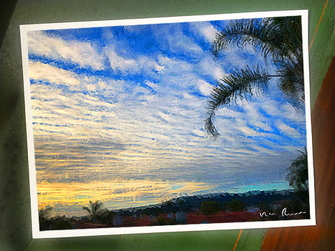 Palm Breeze Archival Print