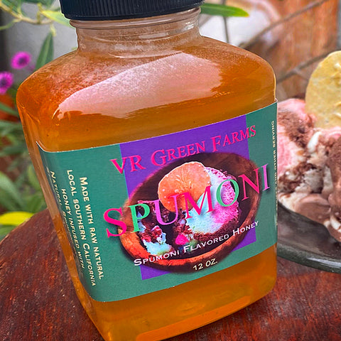 Spumoni Flavored Honey Squeeze Bottle
