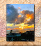 Storm Chase Wrapped Canvas Print