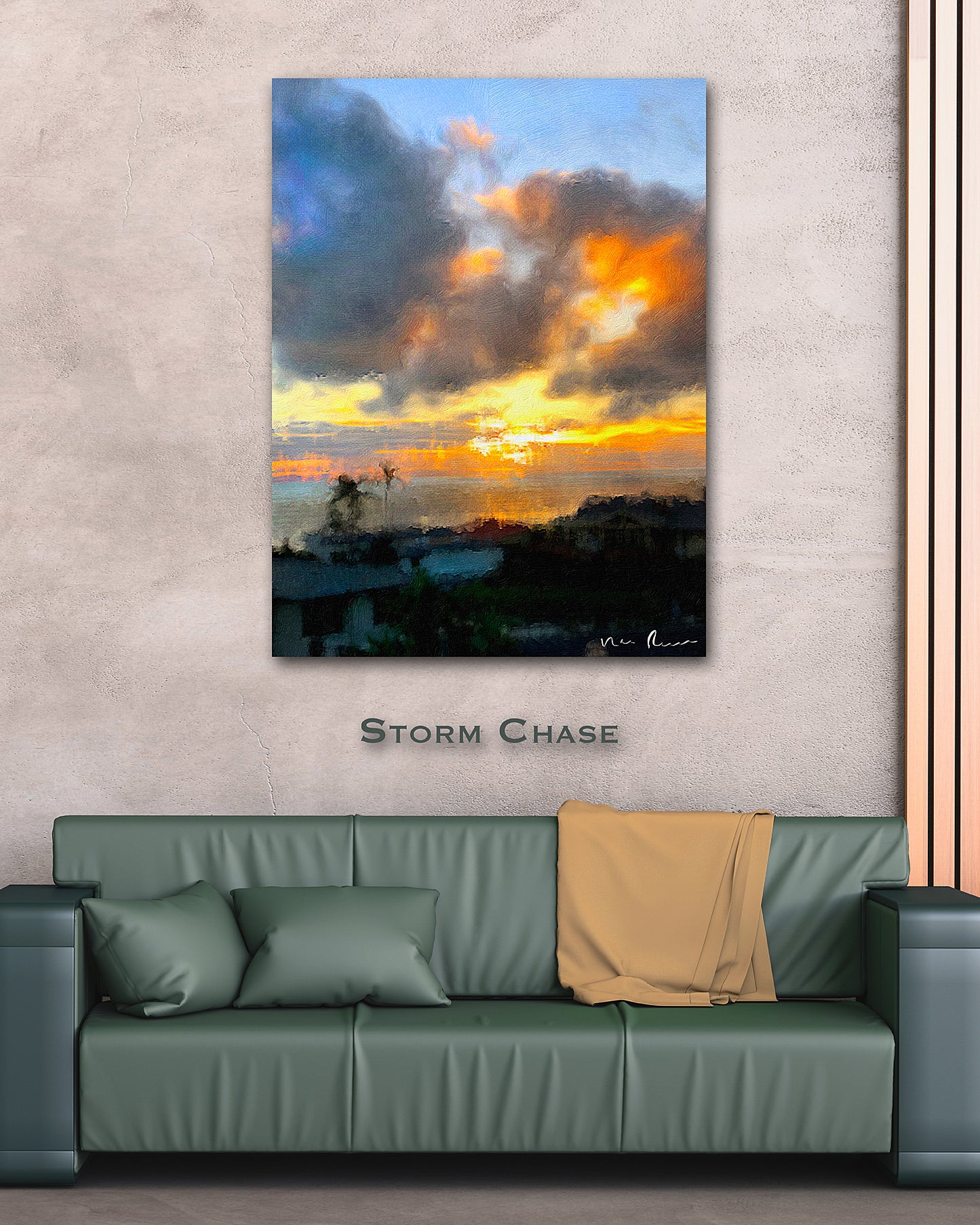 Storm Chase Wall Print 40x60