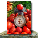Tomato Scale Wrapped Canvas Print