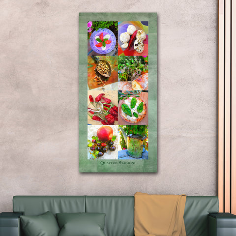 Four Seasons Wall Print 24 X 60