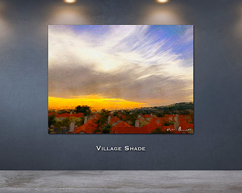 Village Shade Wall Print 60x40