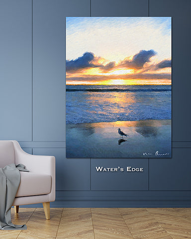 Water's Edge Wall Print 40x60