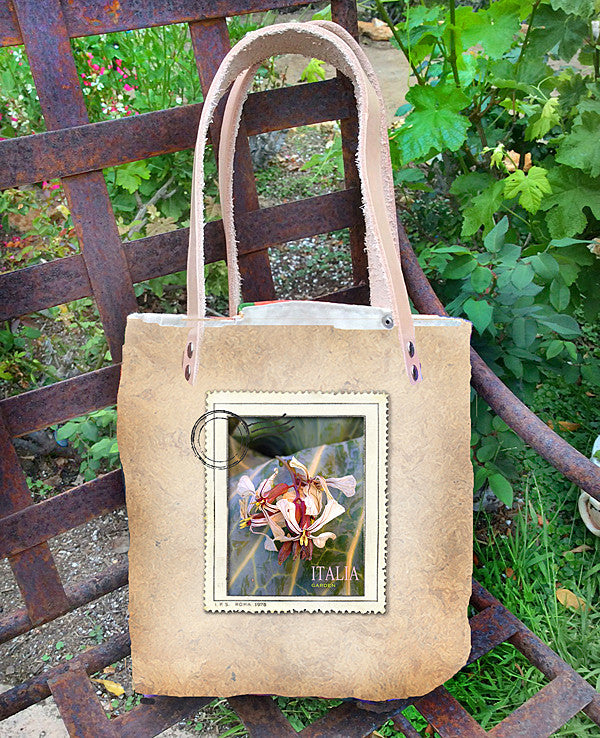 Mercato Bag — Rose Garden/Arugula Flowers