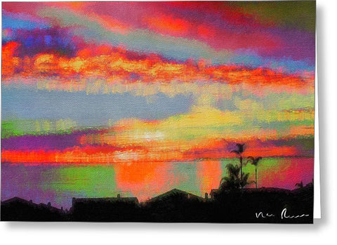 Brushstrokes - Greeting Card